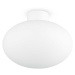 Venkovní stropní přisazená základna Ideal Lux Clio MPL1 Bianco 148847 E27 1x60W IP44 9cm bílá