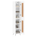 vidaXL Skříň highboard bílá 34,5 x 34 x 180 cm kompozitní dřevo