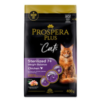 Prospera Plus Sterilizované 7+ Kurča Váhová rovnováha 0,4kg