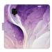 iSaprio flip pouzdro Purple Paint pro Xiaomi Redmi Note 9 Pro / Note 9S