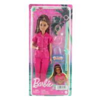 Popron.cz Barbie Deluxe Módní panenka v kalhotovém kostýmu HPL76