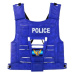 mamido Dětská policejní sada pistole, maska a neprůstřelná vesta
