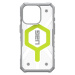 UAG Pathfinder Clear Magsafe kryt iPhone 16 Pro Active Neon