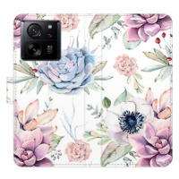 iSaprio flip pouzdro Succulents Pattern pro Xiaomi 13T / 13T Pro