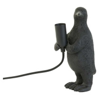 Matně černá stolní lampa (výška 24 cm) Penguin – Light & Living