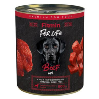 Fitmin For Life Hovězí konzerva pro psy 800 g