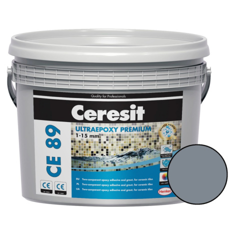 Spárovací hmota Ceresit CE 89 UltraEpoxy Premium solid slate 2,5 kg R2T CE89817