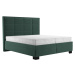 Postel Sabrina Matrace: Matrace Ivana de Luxe, látka: Tiffany 10 Dark Green