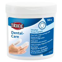 Trixie jednorázové návleky na prst pro péči o zuby 50 ks