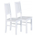 Jídelní židle (2 kusy) carson - bílá