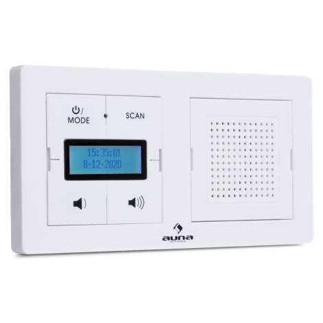 Auna DigiPlug UP, rádio do zásuvky, DAB+/FM, BT, LCD displej