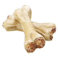 Barkoo žvýkací kosti plněné hovězím býkovcem - 6 kusů à ca. 12 cm