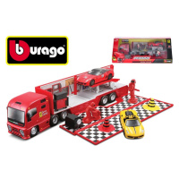 Bburago 1:43 Ferrari Race Play Racing Hauler v krabičce