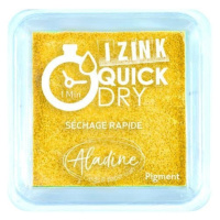 Razítkovací polštářek IZINK Quick Dry rychleschnoucí - žlutý