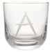 Rückl designové sklenice na vodu ABC Crystal Glass Clear