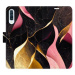 iSaprio flip pouzdro Gold Pink Marble 02 pro Samsung Galaxy A50