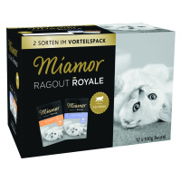Míchané balení Miamor Ragout Royale v želé 12 x 100 g - Drůbeží a hovězí