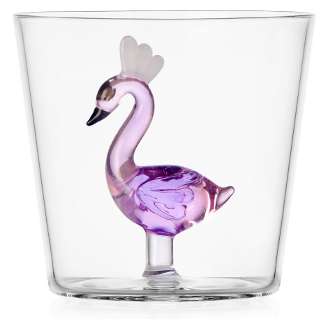 Ichendorf Milano designové sklenice na vodu Animal Farm Tumbler Flamingo