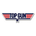 Hybris Production AB Samolepka Top Gun Logotype 12 cm