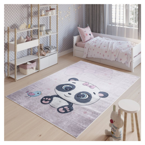 Dětský koberec s rozkošným motivem pandy Šířka: 120 cm | Délka: 170 cm