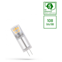 LED G4 12V 2W Teplá bílá 5Y WARRANTY PREMIUM  SPECTRUM