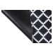 Zala Living - Hanse Home koberce Protiskluzový běhoun Home Black White 103156 - 50x150 cm