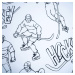 Jerry Fabrics Bavlněné napínací prostěradlo 90x200 + 25 cm - Lední hokej