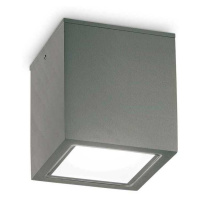 Venkovní stropní přisazené svítidlo Ideal Lux TECHO PL1 SMALL ANTRACITE 251554 GU10 1x20W IP54 9