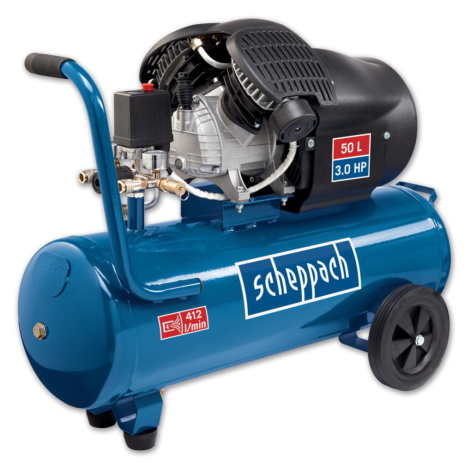 Scheppach HC 53 dc dvoupístový olejový kompresor 50 l