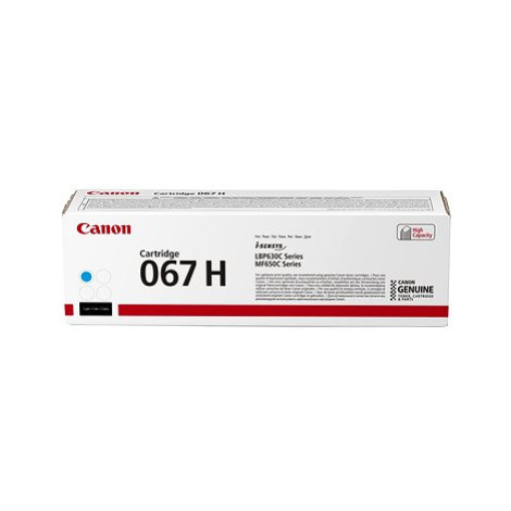 Canon Cartridge 067H azurový