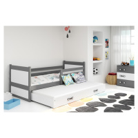 BMS Dětská postel s přistýlkou RICO 2 | šedá 90 x 200 cm Barva: Modrá