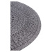 NORTHRUGS - Hanse Home koberce Kusový koberec Twin-Wendeteppiche 105476 Night Silver kruh – na v