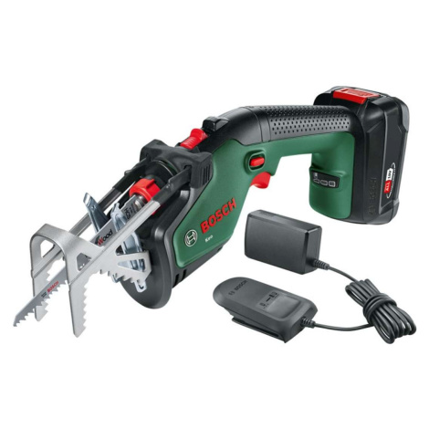 Bosch Zahradní technika - 18V AKU mečová pila, 1x aku 2,0 Ah Li-Ion, nabíječka 0600861A00