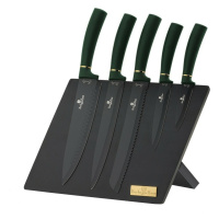 Berlinger Haus Sada nožů v magnetickém stojanu 6 ks Emerald Collection
