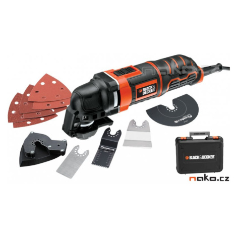 BLACK&DECKER MT300KA multifunkční oscilační bruska Black + Decker