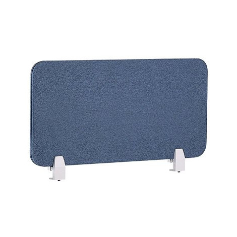 Přepážka na pracovní stůl 80×40 cm modrá WALLY, 256708 BELIANI