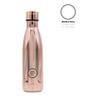 Cool Bottles Chrome Rose, dvouvrstvá, 500 ml