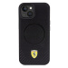 Pouzdro Ferrari pro iPhone 15 14 13, obal Carbon case cover s MagSafe