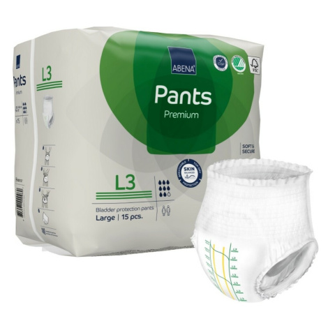 ABENA Pants Premium L3 Inkontinenční kalhotky 15ks