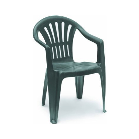 Plastová zahradní židle Kona zelená FOR LIVING