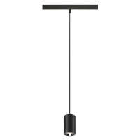 LA 1006797 NUMINOS® XS 48V TRACK DALI závěsné svítidlo, černá / chrom, 8,7W, 750lm, 4000K, CRI90