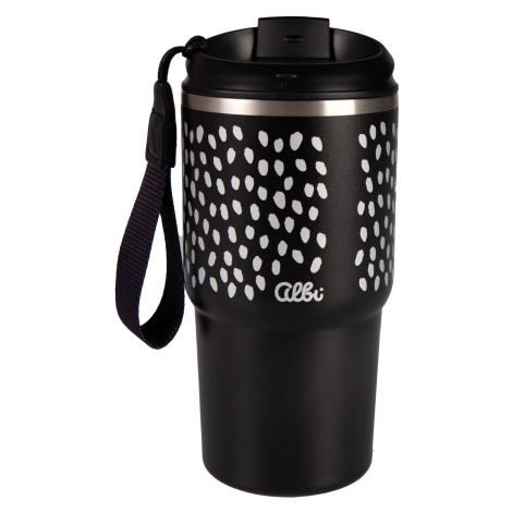 Černý termohrnek Deluxe 500 ml Albi