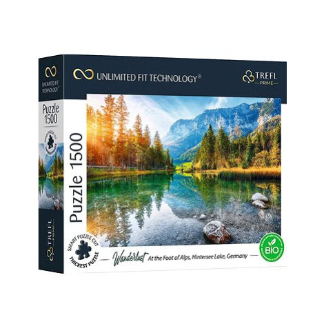 Trefl Puzzle UFT Wanderlust: Na úpatí Alp, Jezero Hintersee, Německo 1500 dílků