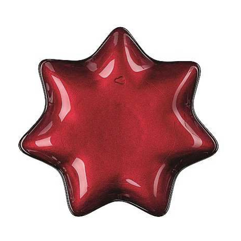 Leonardo STELLA miska hvězda červená 15  cm