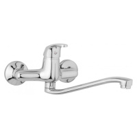 JB Sanitary Slim A10 35 20 - Nástěnná dřezová a umyvadlová baterie 150 mm, S ramínko 250 mm