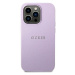 Guess GUHCP14LPSASBPU hard silikonové pouzdro iPhone 14 PRO 6.1" purple Saffiano Strap