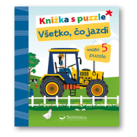 Knižka s puzzle Všetko, čo jazdí