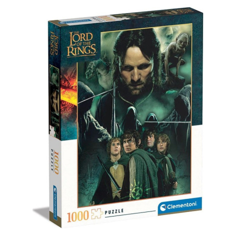 Clementoni Puzzle Pán prstenů: Společenstvo prstenu 1000 dílků - Kinsmart