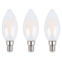 Osram Filamentová LED žárovka 2/3 kusy (svíčka 40W E14 FIL mléčná)