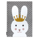 Dywany Łuszczów Dětský kusový koberec Petit Bunny grey - 160x220 cm